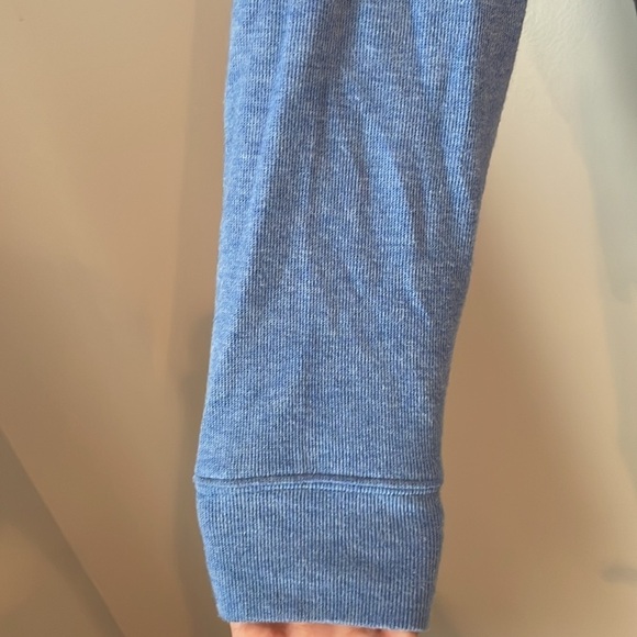 Polo Ralph Lauren Blue Label Men SZ M Pullover Shirt Light Blue Estate Rib - Picture 6 of 10